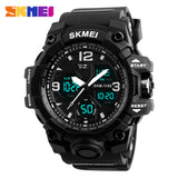 Timemei Men's Large Waterproof Electronic Watch Fashionable Multifunctional Outdoor Sports Watch Sports Watch Student Watch