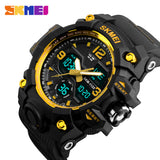 Timemei Men's Large Waterproof Electronic Watch Fashionable Multifunctional Outdoor Sports Watch Sports Watch Student Watch