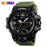 Timemei Men's Large Waterproof Electronic Watch Fashionable Multifunctional Outdoor Sports Watch Sports Watch Student Watch