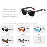 HDCRAFTER polarized men's TR sunglasses fishing driving outdoor ultra-light sunglasses TR001