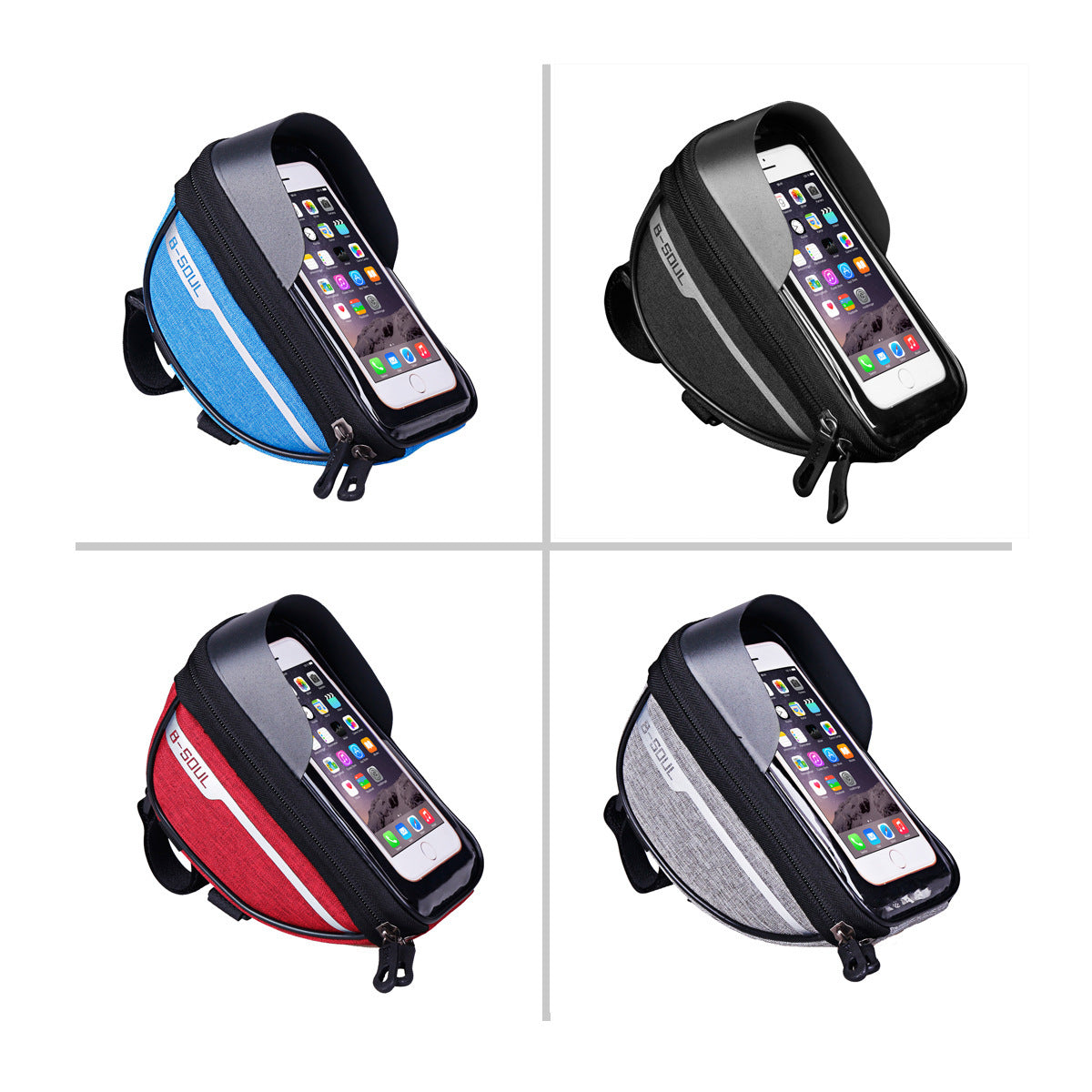 Bolsa para celular para mountain bike, bolsa para ciclista