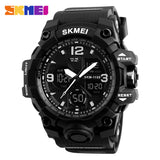 Timemei Men's Large Waterproof Electronic Watch Fashionable Multifunctional Outdoor Sports Watch Sports Watch Student Watch