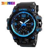 Timemei Men's Large Waterproof Electronic Watch Fashionable Multifunctional Outdoor Sports Watch Sports Watch Student Watch