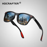 HDCRAFTER polarized men's TR sunglasses fishing driving outdoor ultra-light sunglasses TR001