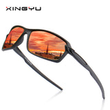 Polarized sunglasses for men and women, sports sunglasses, elastic paint colorful glasses series 18318