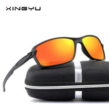 Polarized sunglasses for men and women, sports sunglasses, elastic paint colorful glasses series 18318