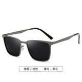 New Men's Polarized Sunglasses Retro Frame Night Vision Color Changing Sunglasses Driving Anti-UV Sunglasses Wholesale