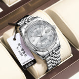 Swiss brand luxury men's watches new business quartz watches men's live foreign trade hot sale