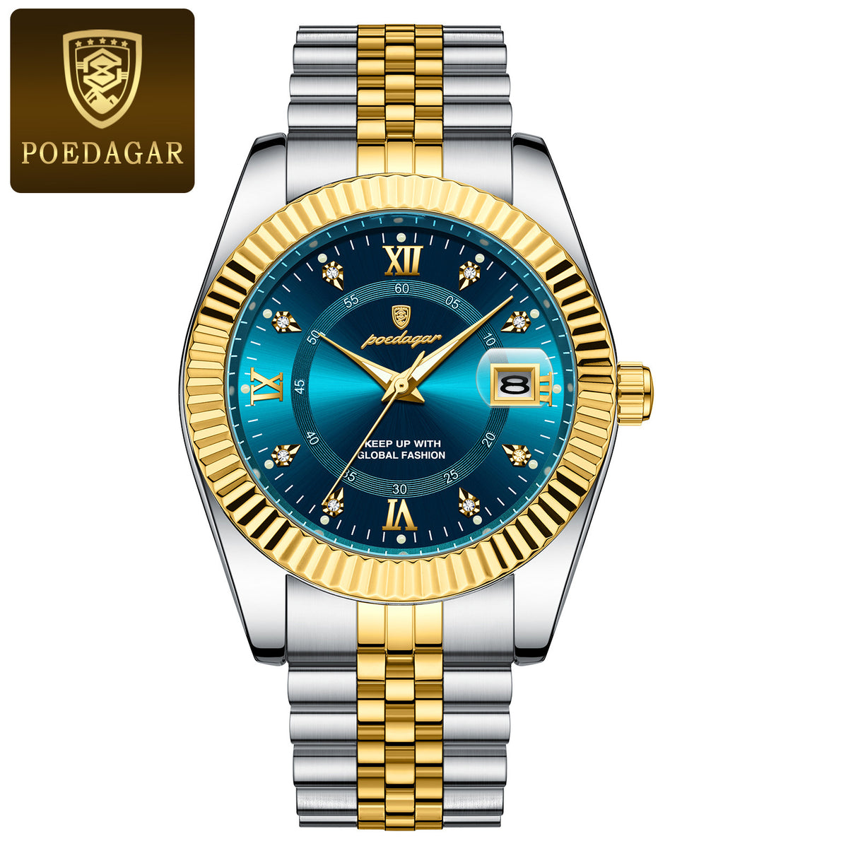 Swiss brand luxury men's watches new business quartz watches men's live foreign trade hot sale