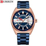 Curren/Karuien 8403 men's watch calendar steel belt quartz watch business casual men's watch