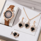 Explosive Watch Bracelet Set Hot Selling Women's Watch Fashion Women's Watch Gift Versatile Quartz Watch