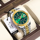 Swiss brand luxury men's watches new business quartz watches men's live foreign trade hot sale