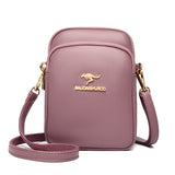 Women's bag 2024 summer new women's mobile phone bag Australia version of the shoulder Messenger bag simple atmosphere mother-in-law mother bag