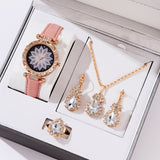 Explosive Watch Bracelet Set Hot Selling Women's Watch Fashion Women's Watch Gift Versatile Quartz Watch