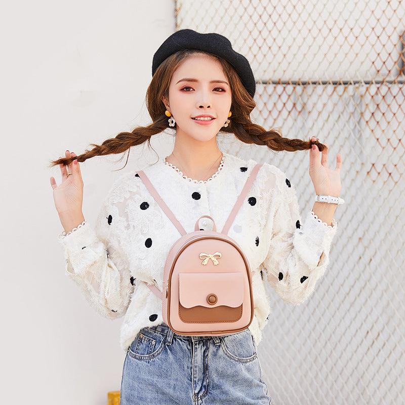 Women's Backpack 2024 New Summer Fashion Small Backpack Messenger Mobile Phone Gift Bag Foreign Trade Small Square Bag Wholesale