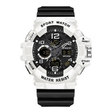 Sanda New Fashionable Multi-Functional Watch Men's Waterproof Luminous Outdoor Sports All-Match Electronic Watch