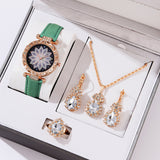 Explosive Watch Bracelet Set Hot Selling Women's Watch Fashion Women's Watch Gift Versatile Quartz Watch