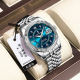 Swiss brand luxury men's watches new business quartz watches men's live foreign trade hot sale