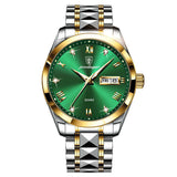 Cross-border hot selling Swiss certified imported waterproof luminous dual calendar men's watch drop shipping